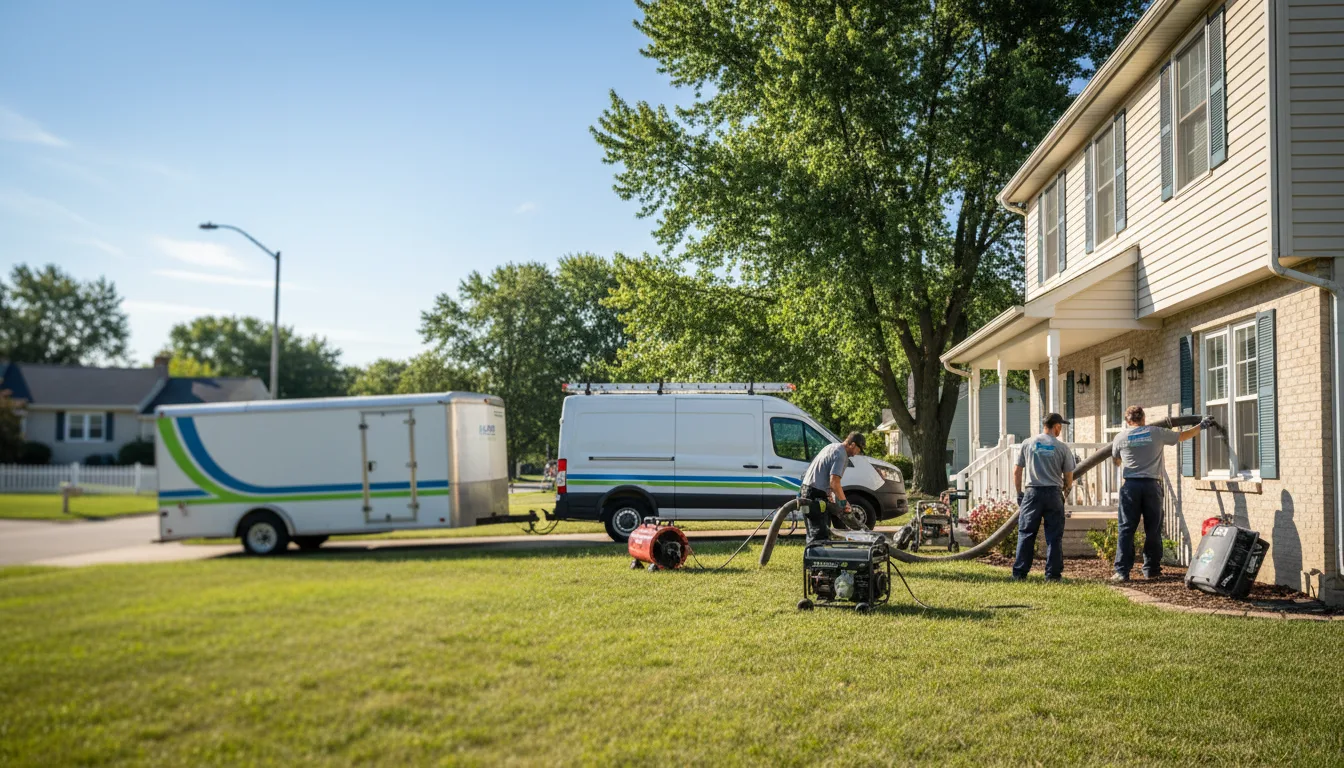 Flooded Basement Restoration And Cleanup With Repair in Caledonia, ND near me